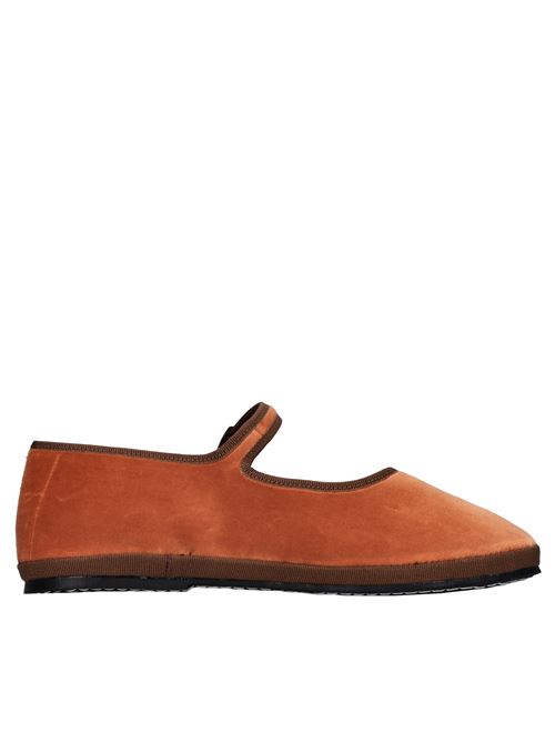 Ballerine Friulane in velluto HABILLE' | MARY JANERUGGINE